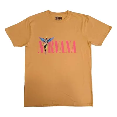 Nirvana T-Shirt In Utero Angel Unisex Orange