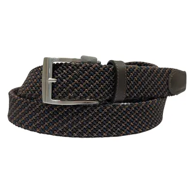 Alberto Gürtel Multicolor Braided Dark Blue/Brown cm Belt