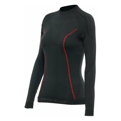 Dainese Thermo Ls Lady Black/Red Motorcycle Functional Shirt