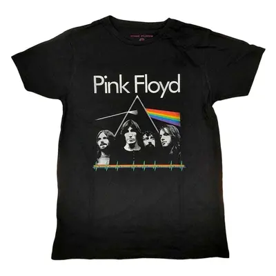 Pink Floyd T-Shirt Dark Side of the Moon Band & Pulse Unisex Black