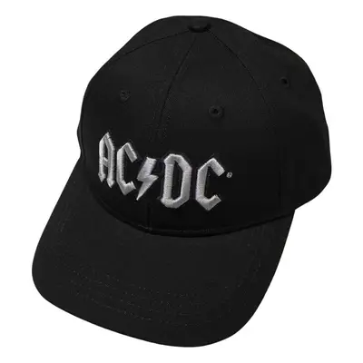 AC/DC Cap Silver Logo Black