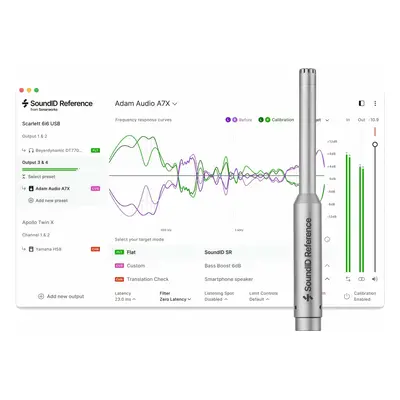 Sonarworks SoundID Reference for Speakers & Headphones with Measurement Microphone Measurement M