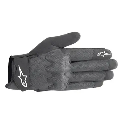 Alpinestars Stated Air Gloves Black/Silver Motorcycle Gloves