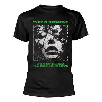 Type O Negative T-Shirt With My Blood Unisex Black