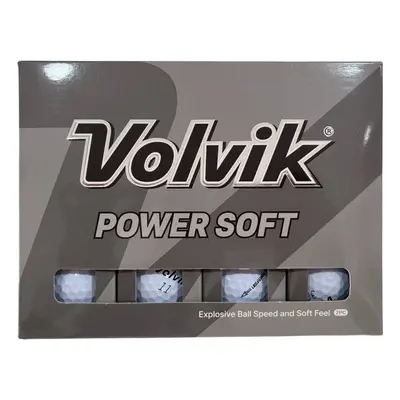 Volvik Power Soft White Golf Balls