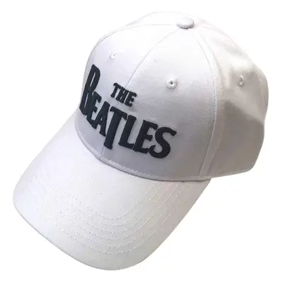 The Beatles Cap Black Drop T Logo White