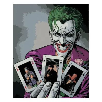 Zuty Painting by Numbers Joker And Cards Batman