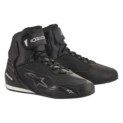 Alpinestars Faster-3 Shoes Black/Black Motorcycle Boots