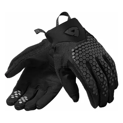 Rev'it! Massif Black Motorcycle Gloves