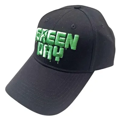 Green Day Cap Dripping Logo Black