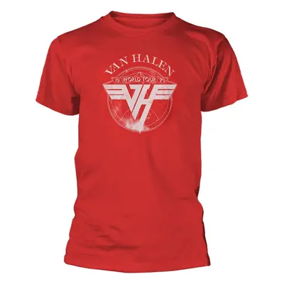 Van Halen T-Shirt Tour Unisex Red