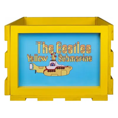 Crosley Record Storage Crate The Beatles Yellow Submarine Vinyl Record Box