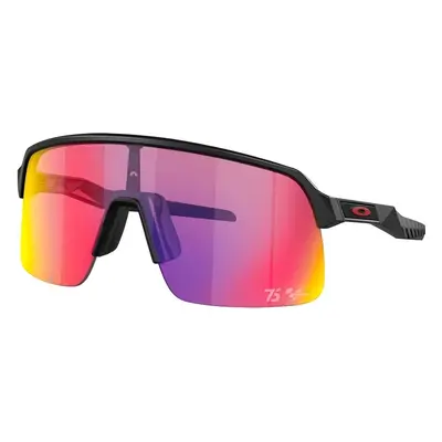 Oakley Sutro Lite Matte Black and Red/Prizm Road Sport Glasses