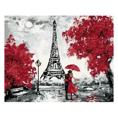 Zuty Diamond Art Paris Eiffel Tower Kiss