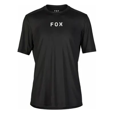 FOX Ranger Moth Race Short Sleeve Jersey Black