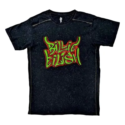 Billie Eilish T-Shirt Graffiti Unisex Black