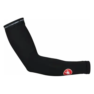 Castelli UPF + Light Black Cycling Arm Sleeves