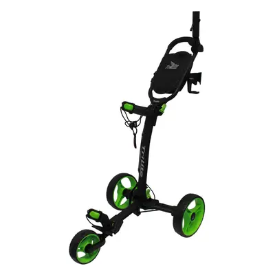 Axglo TriLite Black/Green Manual Golf Trolley