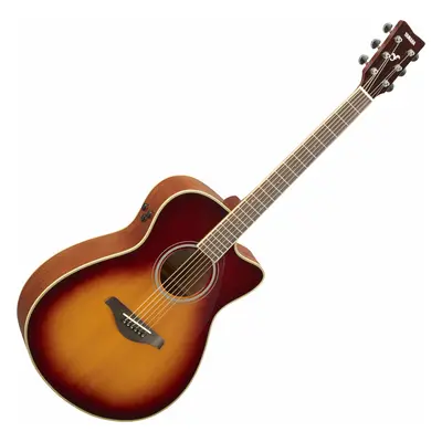 Yamaha FSC-TA Brown Sunburst electro-acoustic guitar