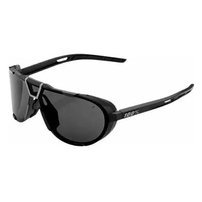 100% Westcraft Matte Black/Smoke Lens Cycling Glasses