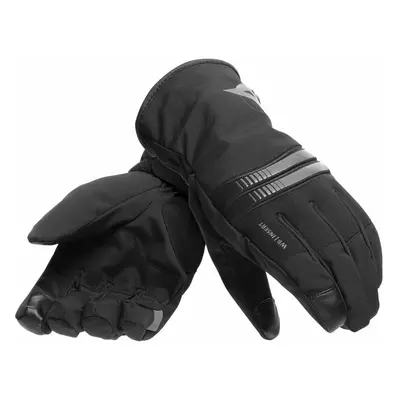 Dainese Plaza D-Dry Black/Anthracite Motorcycle Gloves