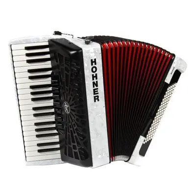 Hohner Bravo III Piano accordion White