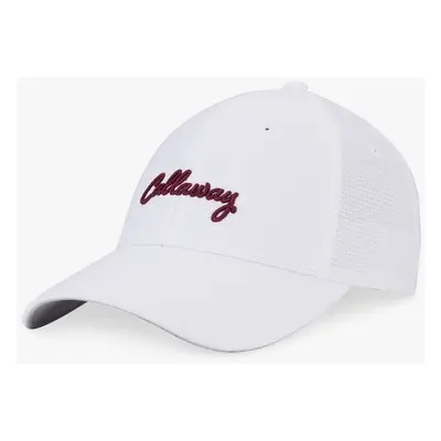 Callaway Womens Stitch Magnet White/Red Plum Cap