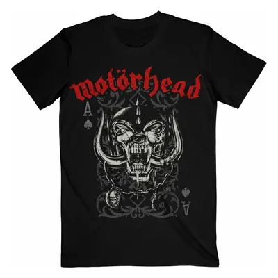 Motörhead T-Shirt Playing Card Unisex Black