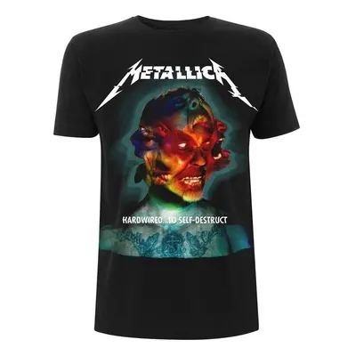 Metallica T-Shirt Hardwired Album Cover Unisex Black