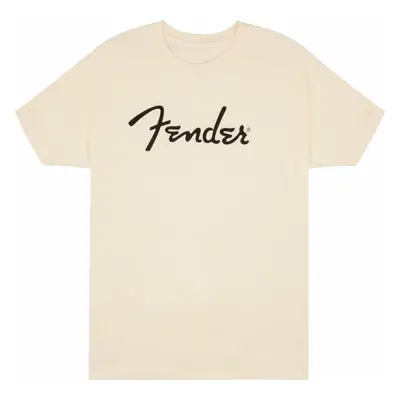 Fender T-Shirt Spaghetti Logo Olympic White