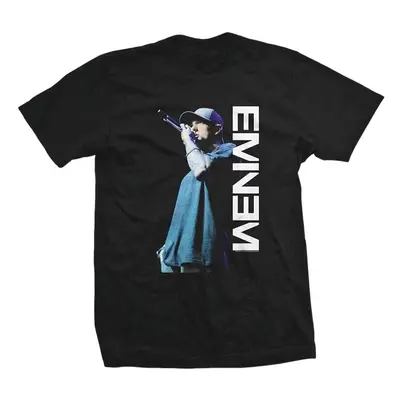 Eminem T-Shirt Mic. Pose Unisex Black