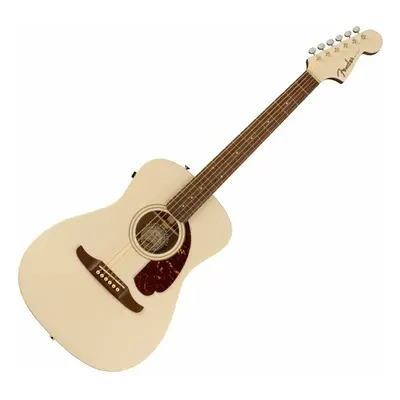 Fender Malibu Player Olympic White Electro-acoustic guitar