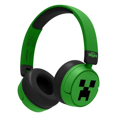 OTL Technologies Minecraft Creeper Wireless Headphones for children