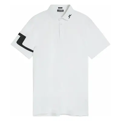 J.Lindeberg Heath Regular Fit Golf White Polo Shirt