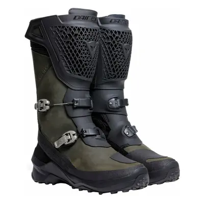 Dainese Seeker Gore-Tex® Boots Black/Army Green Motorcycle Boots