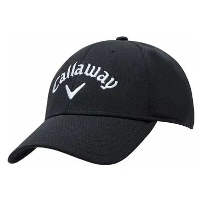 Callaway Womens Side Crested Black Cap