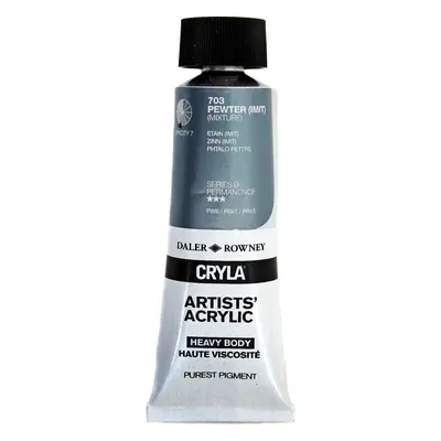 Daler Rowney Cryla Artists’ Acrylic Paint Pewter ml pc