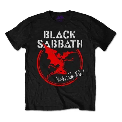 Black Sabbath T-Shirt Archangel Never Say Die Unisex Black