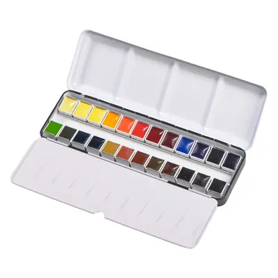 Blockx Watercolour Metal Box Watercolour Pan Mix pcs