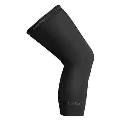 Castelli Thermoflex Knee Warmers Black Cycling Knee Sleeves