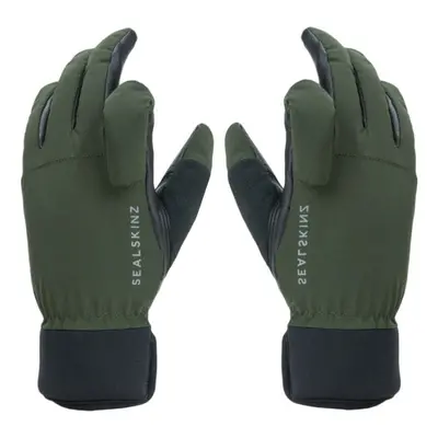 Sealskinz Waterproof All Weather Shooting Glove Olive Green/Black Bike-gloves