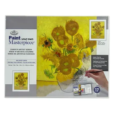 Royal & Langnickel Painting by Numbers Famous Artist Series - Sunflowers