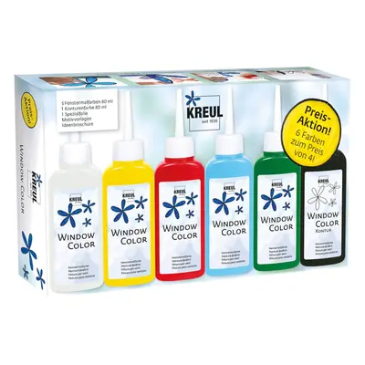 Kreul Set of Glass Paints x ml