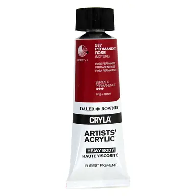 Daler Rowney Cryla Artists’ Acrylic Paint Permanent Rose ml pc