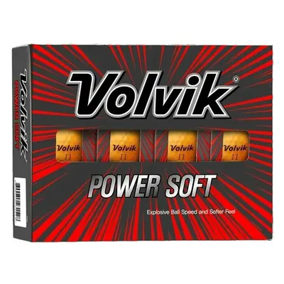 Volvik Power Soft Orange Golf Balls