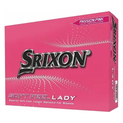 Srixon Soft Feel Lady Golf Balls Passion Pink Golf Balls