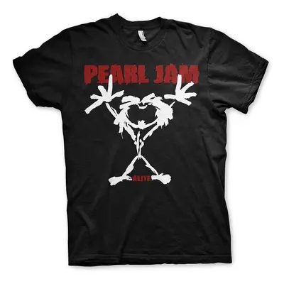 Pearl Jam T-Shirt Stickman Unisex Black