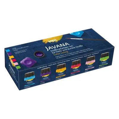 Kreul Javana Set of Fabric Paints Living Colours x ml