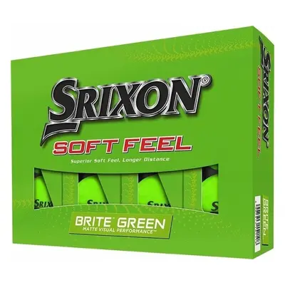 Srixon Soft Feel Brite Brite Green Golf Balls