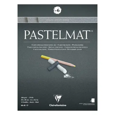 Clairefontaine Pastelmat Glued Pad N6 Sketchbook g